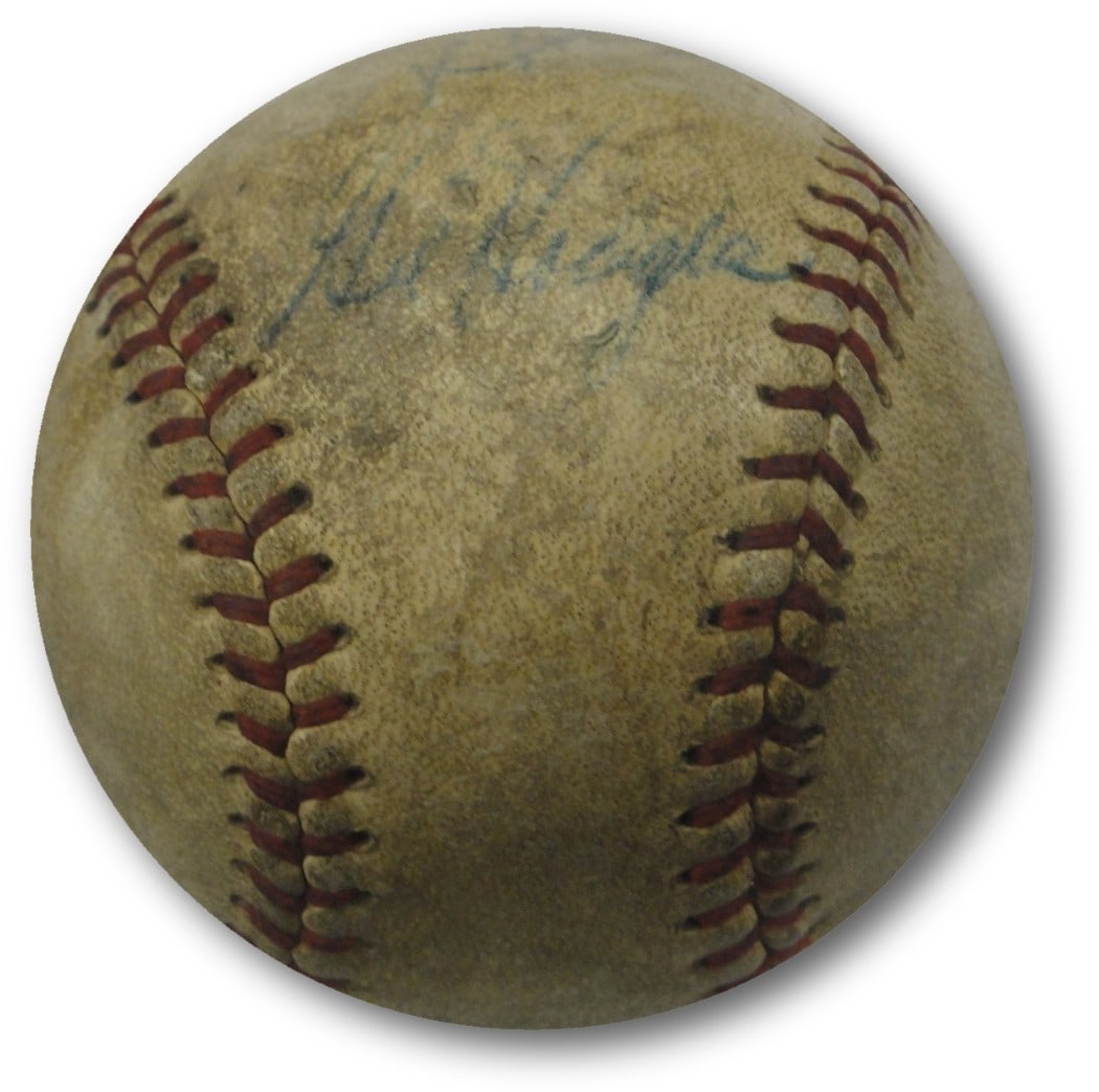 Gil Hodges Don Drysdale Don Demeter Signed MLB Baseball GAI (1 of 5)