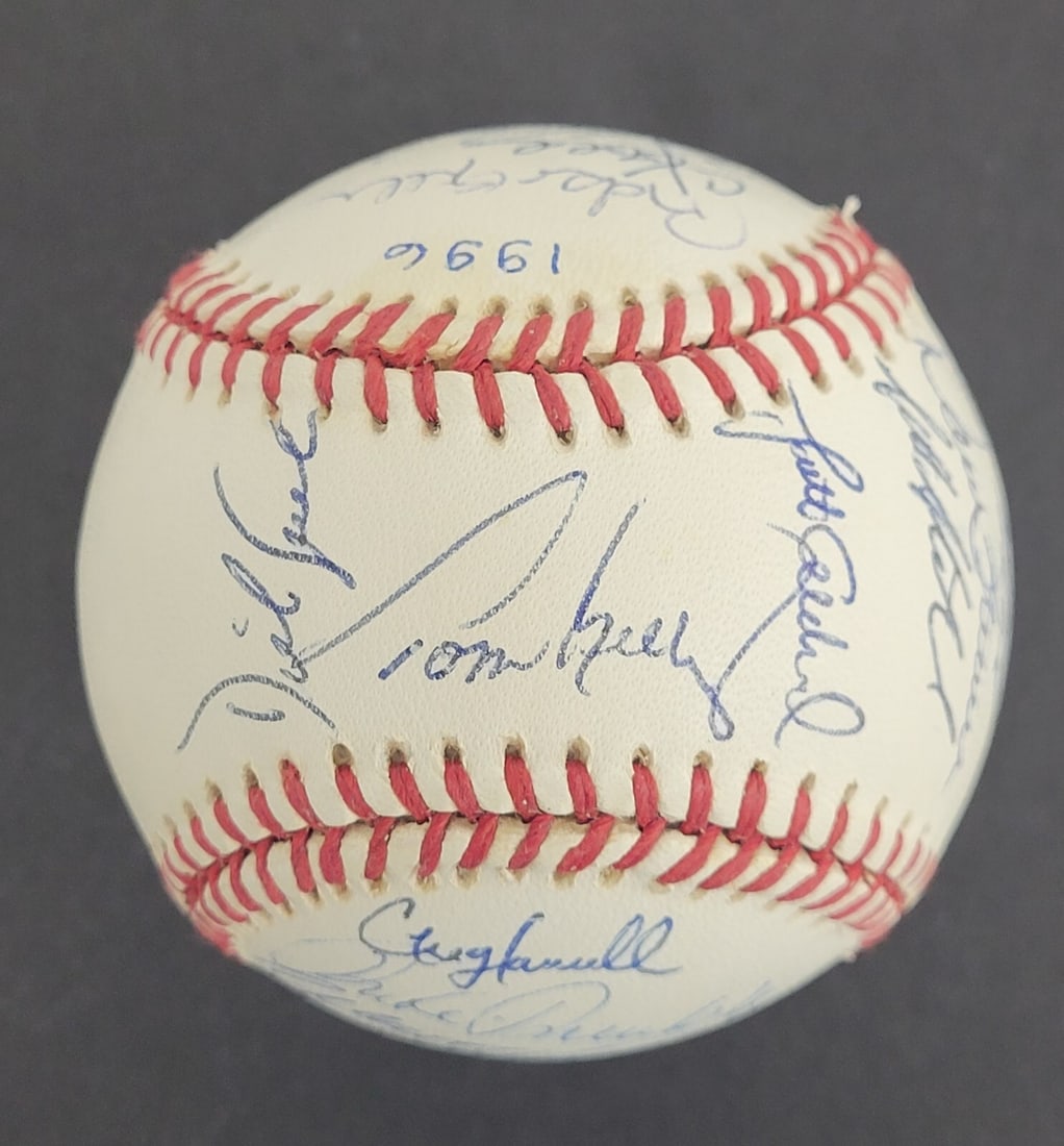 1996 Minnesota Twins Signed Baseball with Beckett COA (1 of 7)