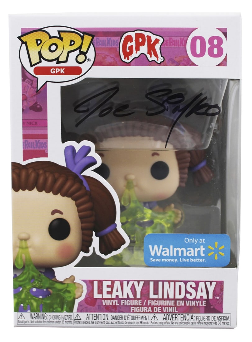 Joe Simko Signed Garbage Pail Kids #08 Funko Pop Vinyl JSA Authenticated (1 of 7)