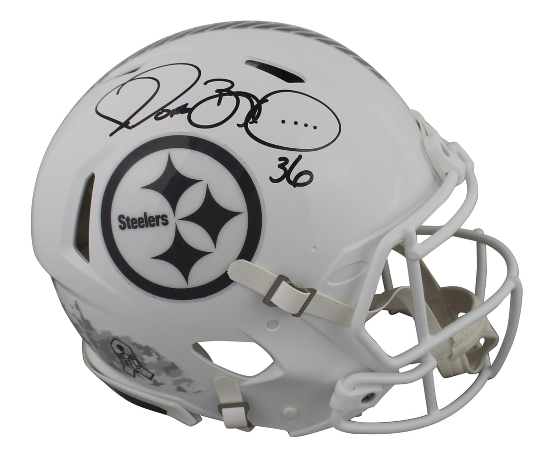Jerome Bettis Signed Steelers 2024 Salute To Service III Helmet BAS Authenticated (1 of 3)