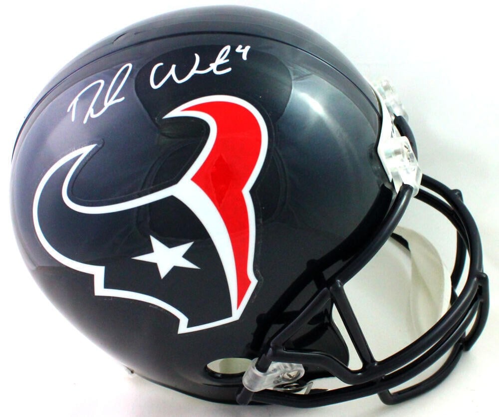 Deshaun Watson Signed Houston Texans Full Size Helmet JSA Authenticated (1 of 5)