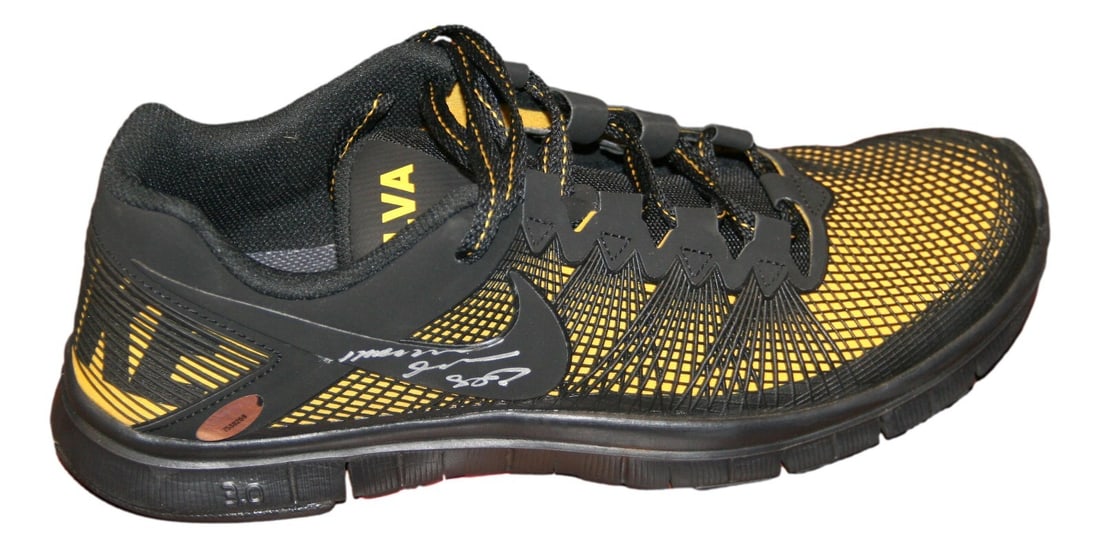 Anderson Silva Signed Nike Spider Free Trainer 3.0 Right Shoe TRISTAR (1 of 5)