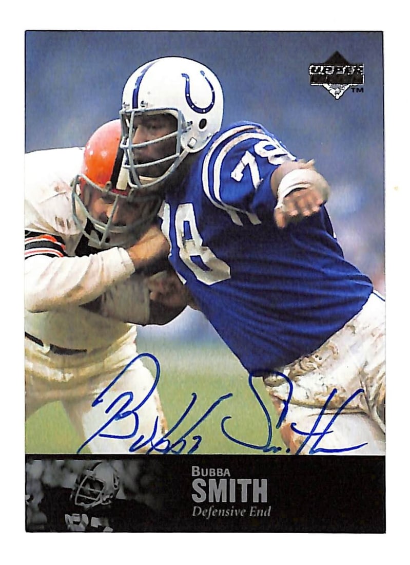 Bubba Smith 1997 Upper Deck Autographed Legends Card Colts SP #AL-165 (1 of 2)
