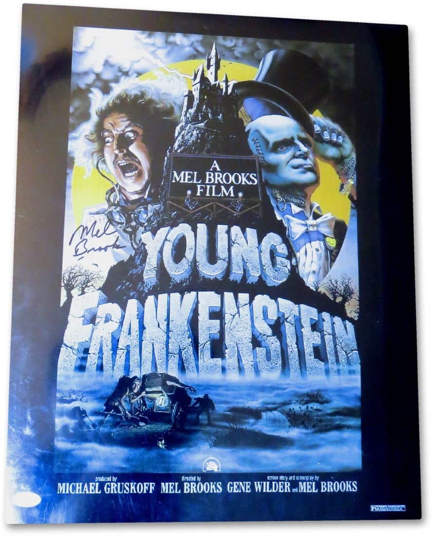 Mel Brooks Signed 16x20 Photo Young Frankenstein JSA Authenticated (1 of 4)