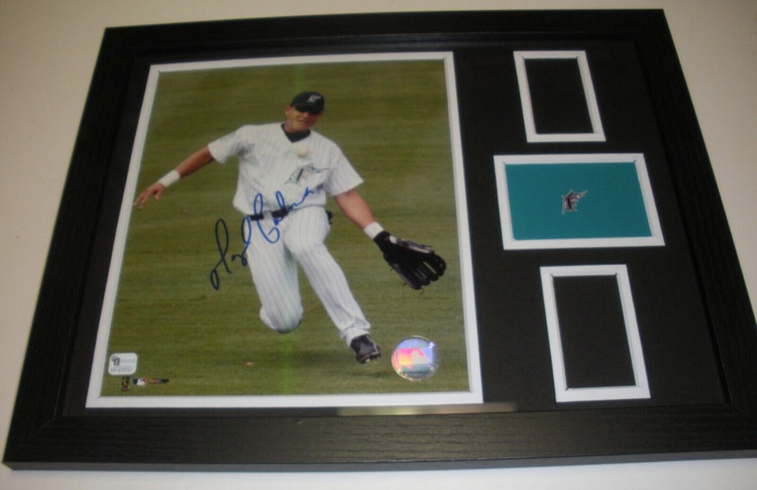 Miguel Cabrera Signed Framed Photo Florida Marlins Detroit Tigers COA (1 of 1)
