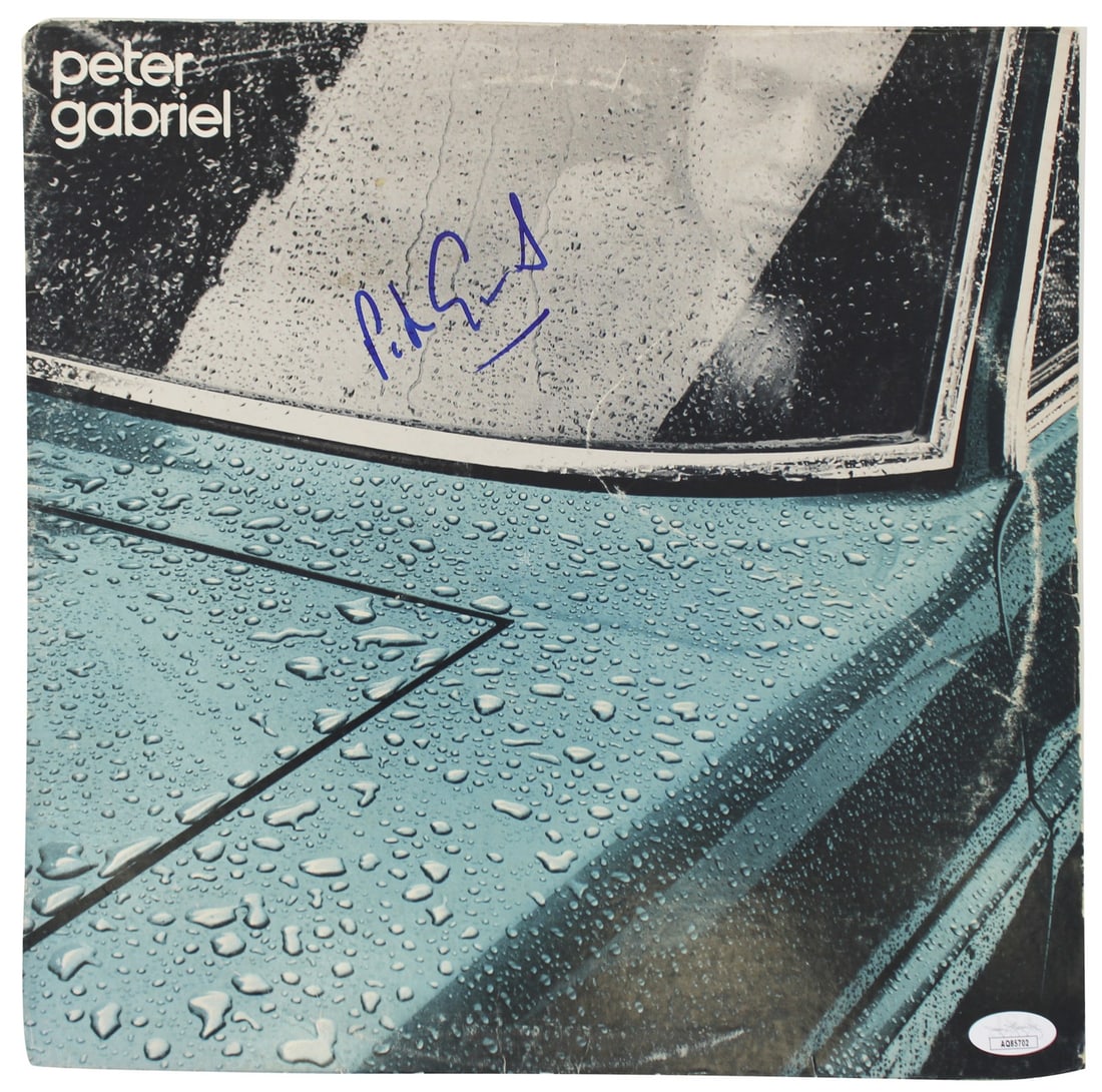 Peter Gabriel Signed Self Titled Album Cover JSA Authenticated (1 of 3)