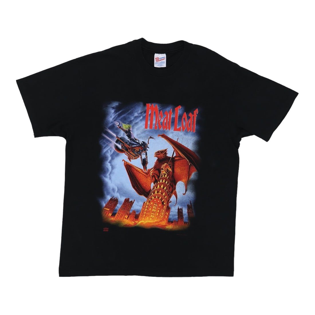 Vintage 1994 Meat Loaf Tour T Shirt Extra Large Black Cotton (1 of 6)
