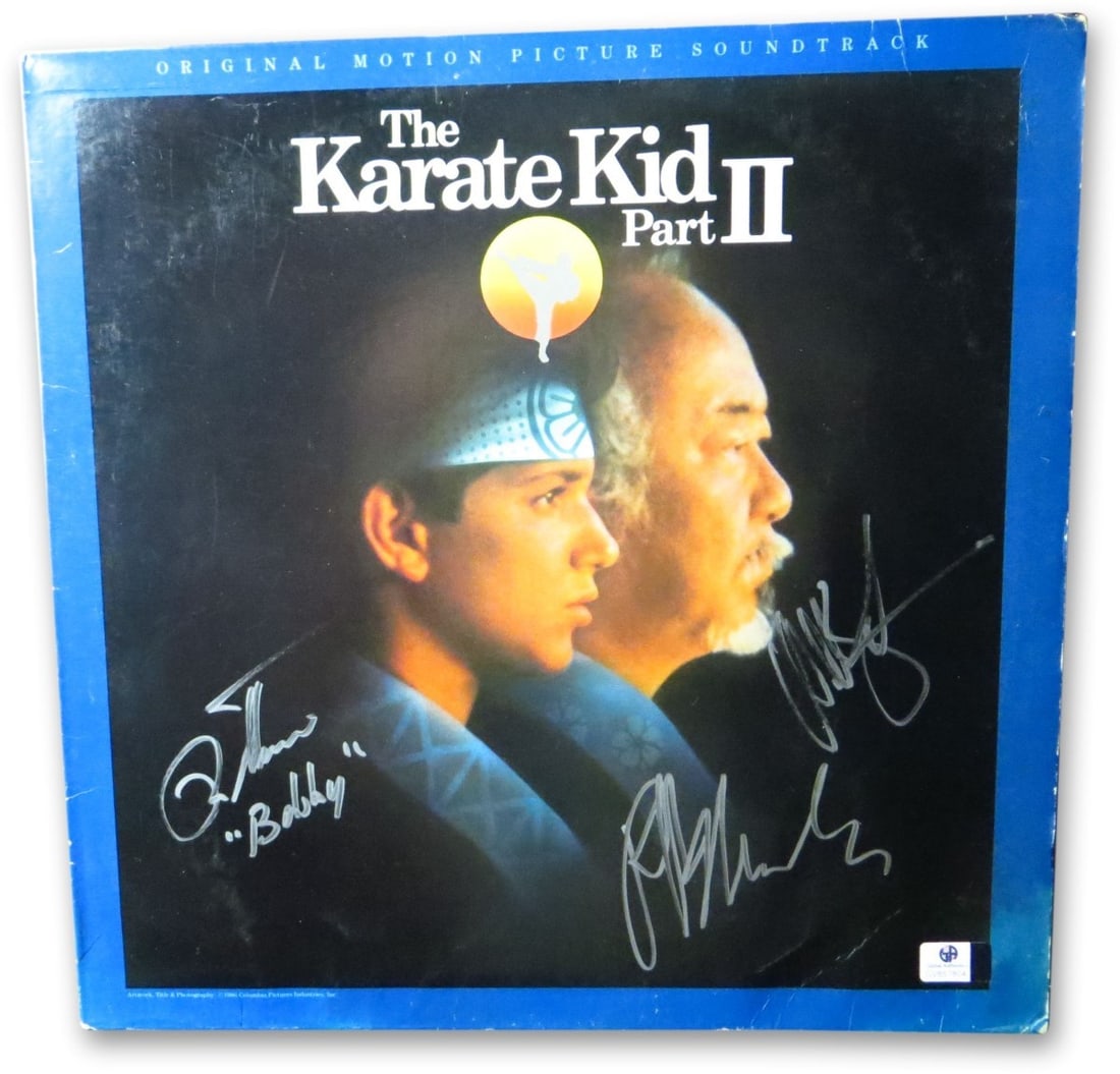 Ralph Macchio Autographed Karate Kid II Laserdisc Cover JSA Certified (1 of 4)