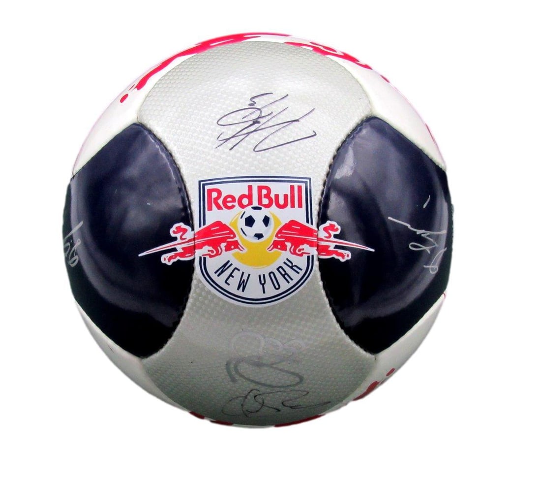 2007-08 New York Red Bulls Team-Signed Soccer Ball by 17 Players PSA/DNA (1 of 9)