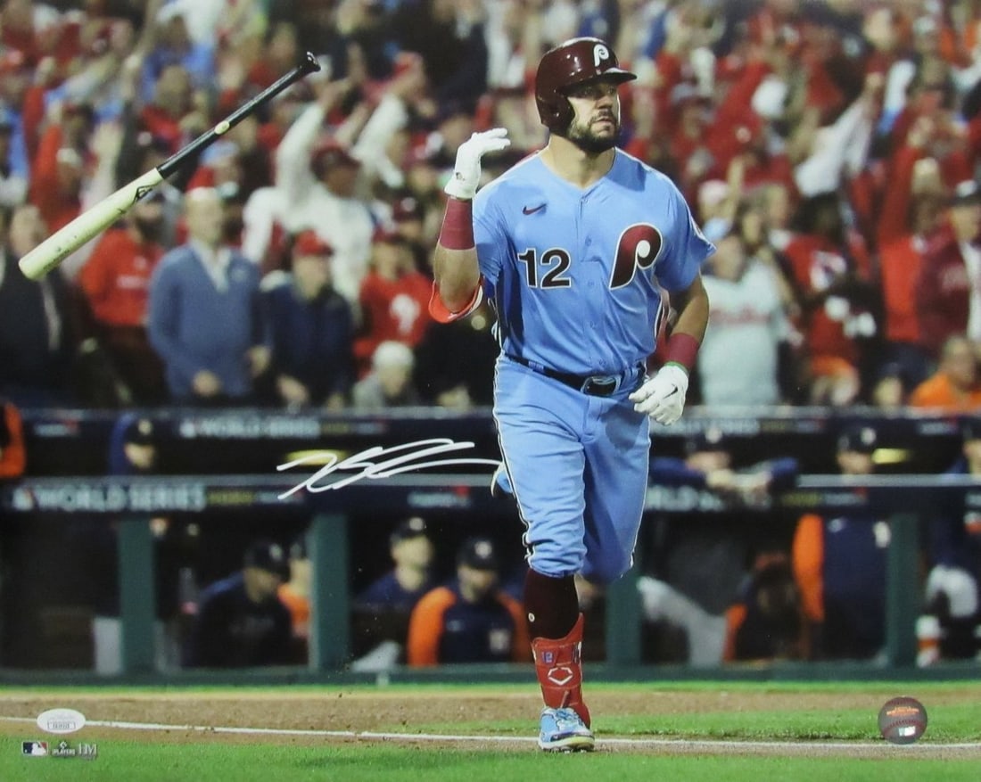 Kyle Schwarber Autographed 16x20 Photo Philadelphia Phillies JSA Certified (1 of 3)