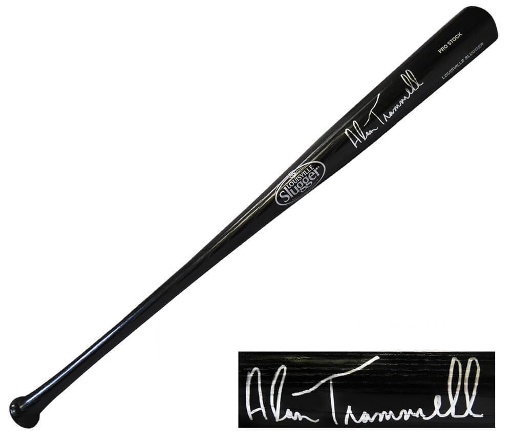 Alan Trammell Signed Louisville Slugger Black Bat with COA: Alan Trammell Signed Louisville Slugger Black Bat with COA Alan Trammell Signed Louisville Slugger Black Bat with COA Elevate your baseball memorabilia collection with this signed Louisville Slugger b
