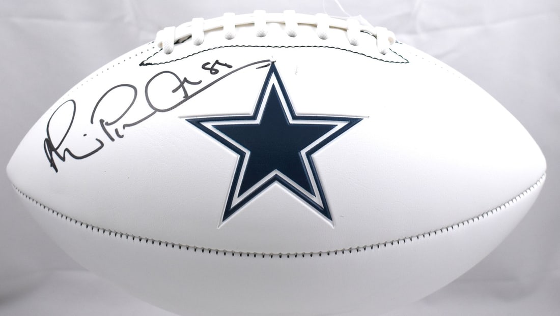 Dallas Cowboys Football Signed by Michael Irvin with Beckett Hologram: Dallas Cowboys Football Signed by Michael Irvin with Beckett Hologram This is a Dallas Cowboys logo football autographed by Michael Irvin. The football is an original item and comes from the United St