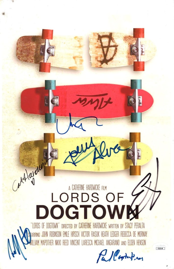 Lords of Dogtown Signed 11x17 Photo with 6 Autographs JSA (1 of 2)