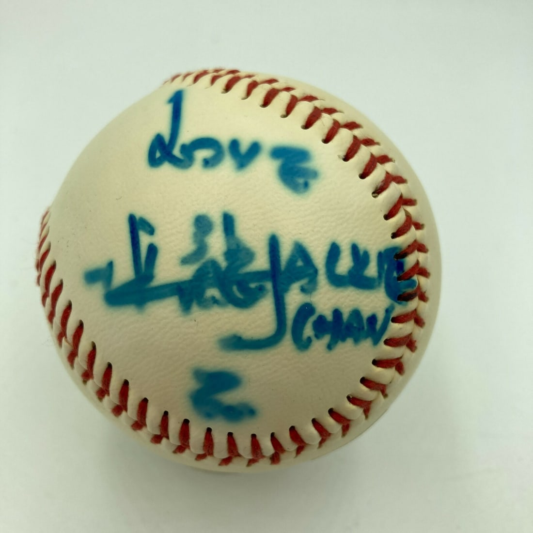 Jackie Chan Signed Baseball PSA DNA Authenticated Rare Collectible: Jackie Chan Signed Baseball PSA DNA Authenticated Rare Collectible This collectible item features a Jackie Chan signed baseball, authenticated by PSA/DNA, ensuring its originality and value. A rare fi