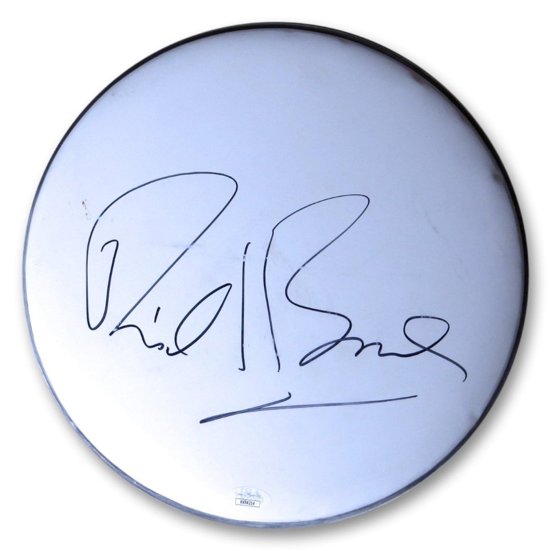 Richard Branson Autographed 12 Drumhead Authentic JSA Signature (1 of 3)