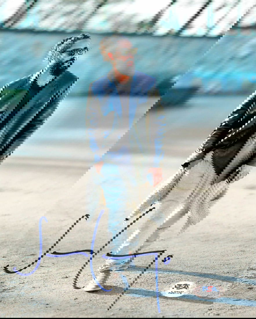 JERRY LORENZO PSA/DNA Signed 8x10 Photo Autographed Designer: JERRY LORENZO PSA/DNA Signed 8x10 Photo Autographed Designer This is a professionally printed 8x10 photograph autographed by renowned American fashion and sneaker designer Jerry Lorenzo. The signature