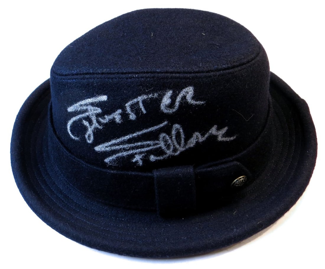 Sylvester Stallone Signed Fedora Hat Autographed JSA Authentic (1 of 4)