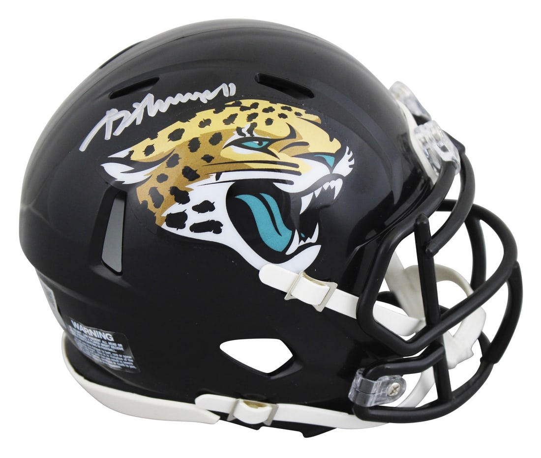 Brian Thomas Jr. Signed Jaguars Speed Mini Helmet Authentic Fanatics (1 of 2)
