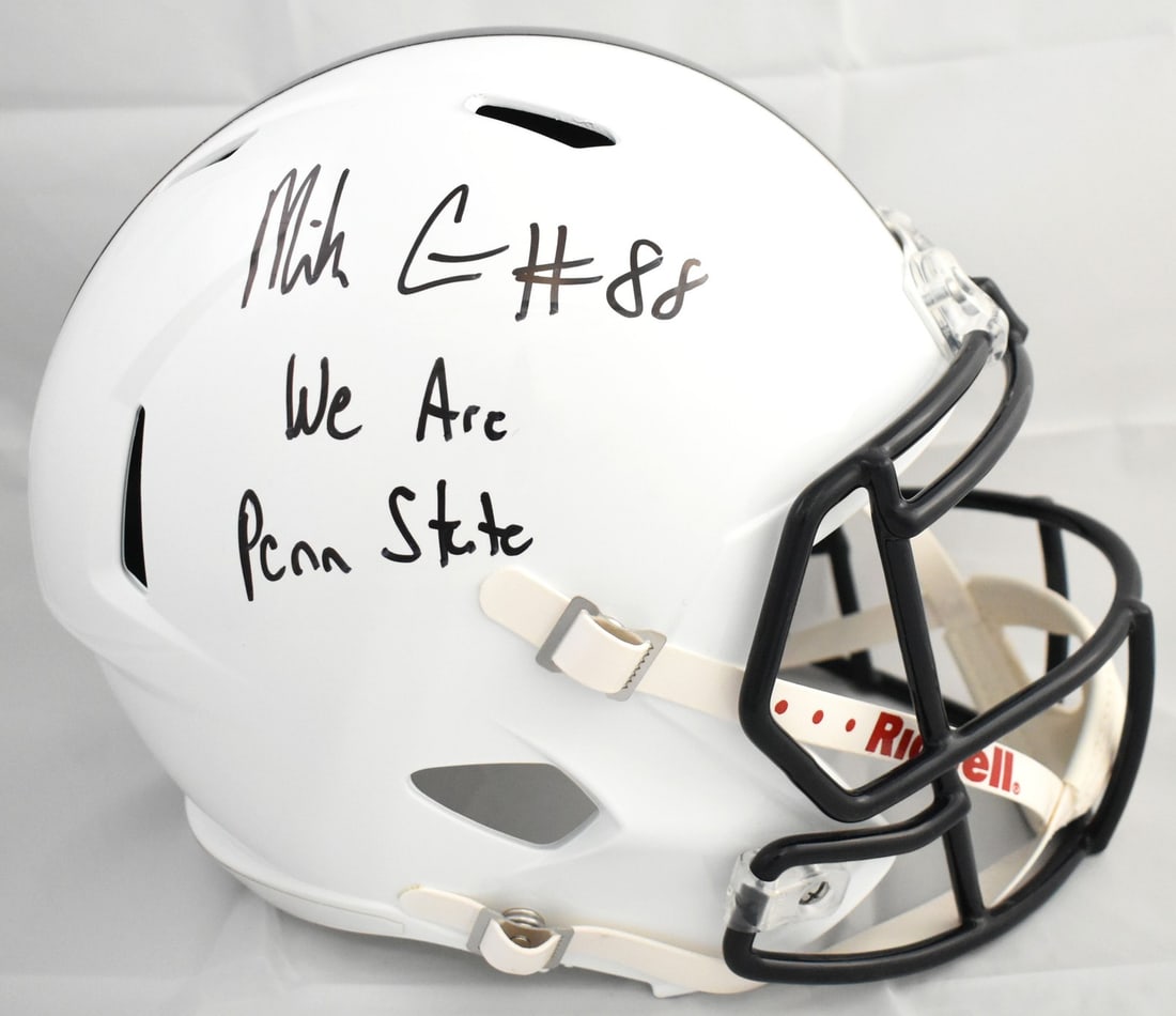 Mike Gesicki Signed Penn State Full Size Speed Helmet JSA Authenticated (1 of 5)