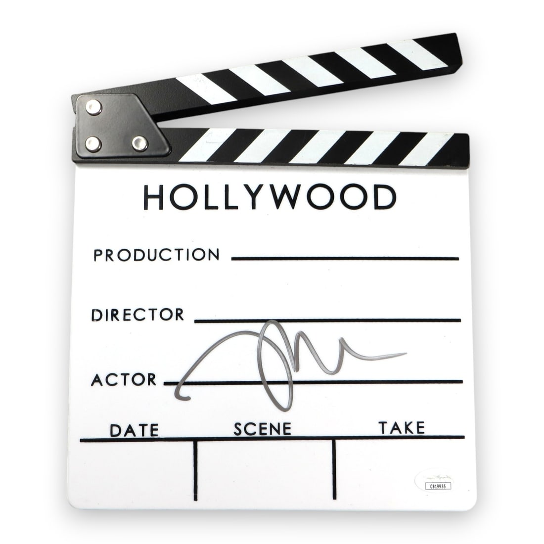 Michael Mann Signed Movie Clapper Heat Collateral JSA Certified: Michael Mann Signed Movie Clapper Heat Collateral JSA Certified This authentic movie clapper, signed by acclaimed director Michael Mann, is a unique collectible for film enthusiasts. It comes with a c