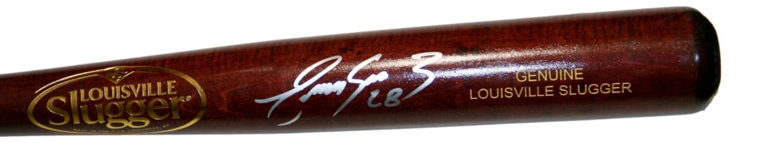 Autographed Louisville Slugger Bat Signed by Eugenio Suarez Beckett Authenticated (1 of 5)