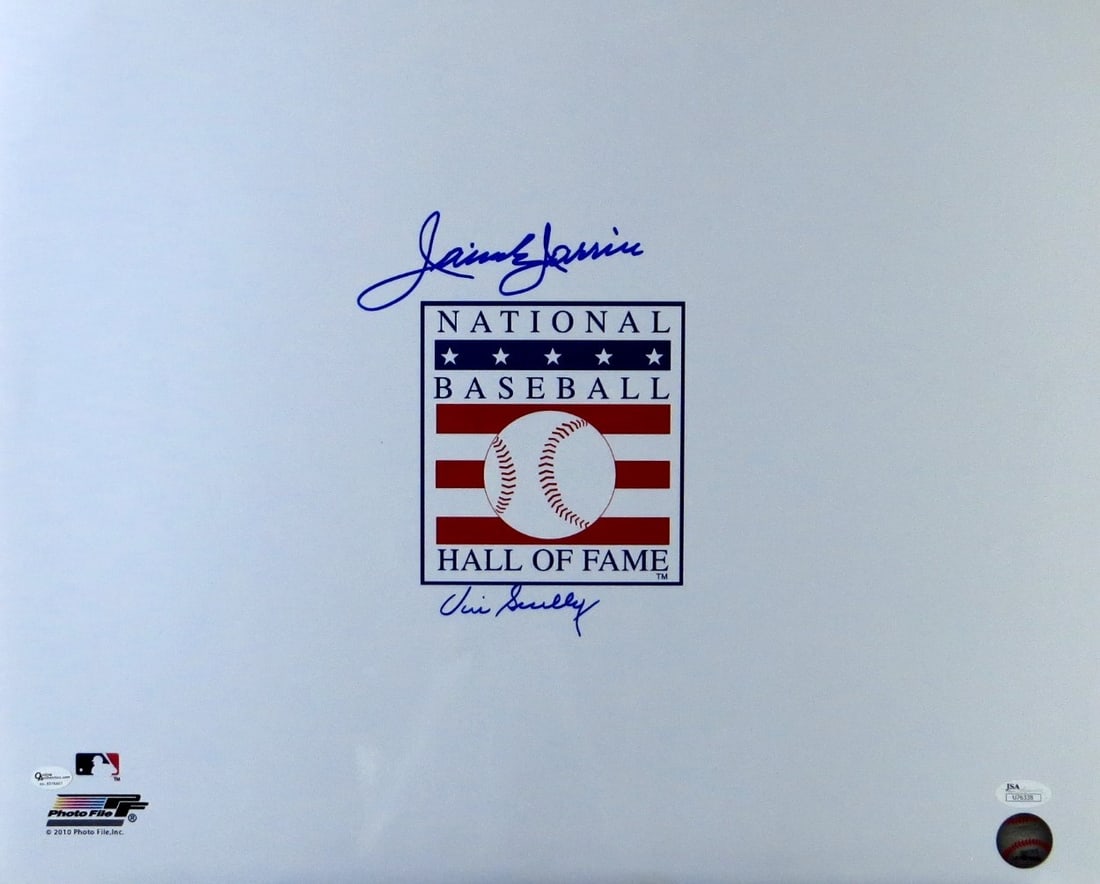Vin Scully Jaime Jarrin Autographed 16x20 Photo Dodgers JSA Certified (1 of 2)