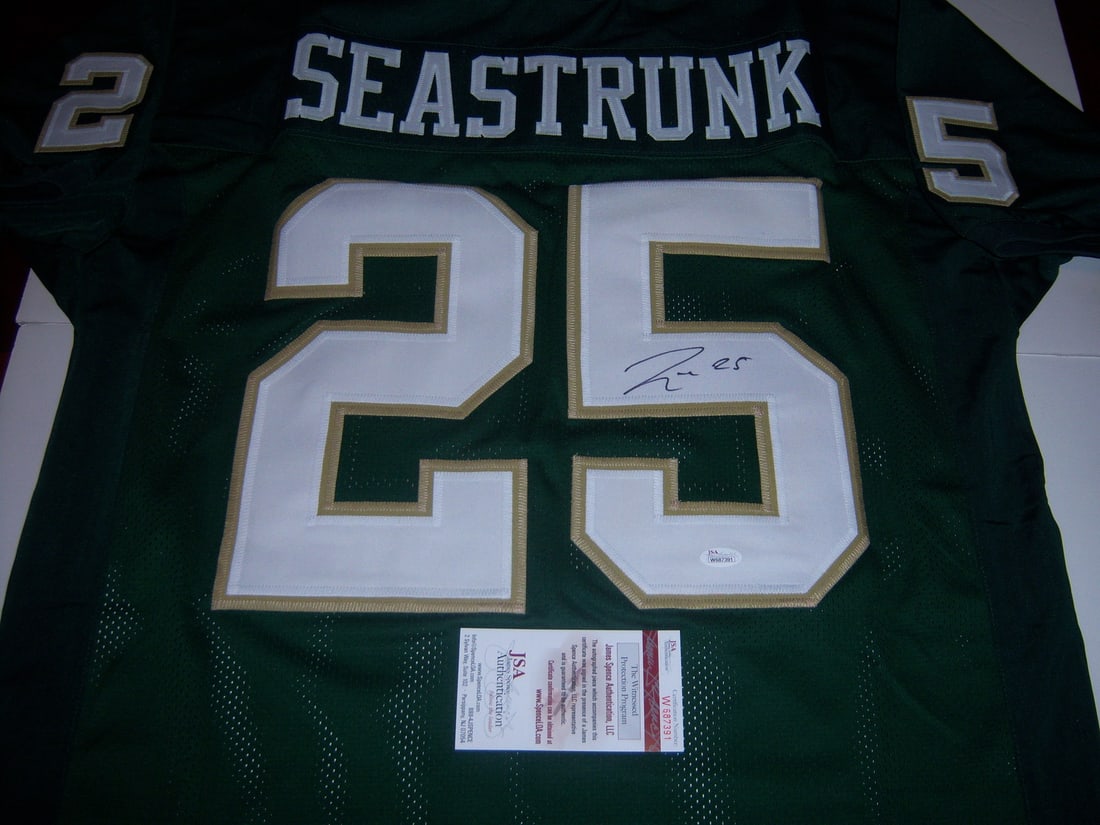 Lache Seastrunk Signed Baylor Bears Jersey JSA COA NFL (1 of 1)