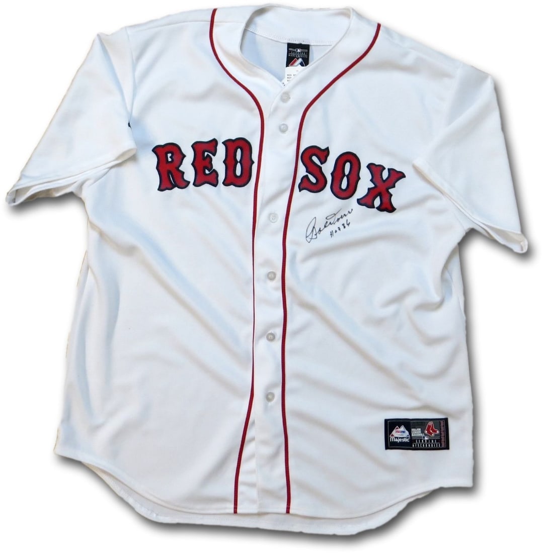 Bobby Doerr Autographed Jersey Boston Red Sox HOF 86 PSA DNA (1 of 4)
