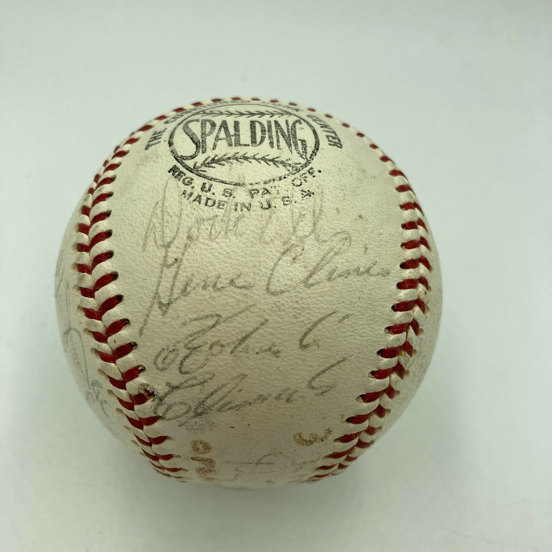 Roberto Clemente Signed Baseball 3 Rivers Stadium Opening Day 1970 with COA (1 of 8)