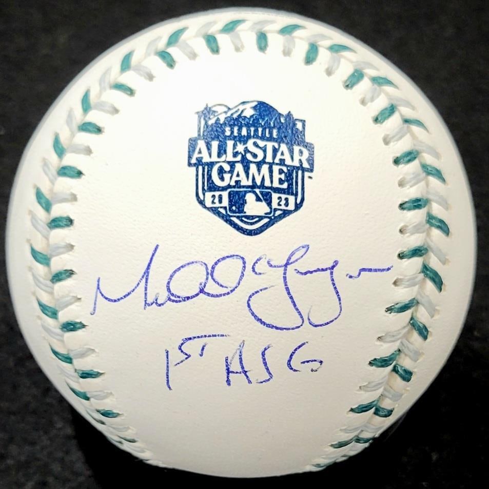 Michael Lorenzen Signed Baseball 2023 All-Star Game Beckett Authenticated (1 of 4)