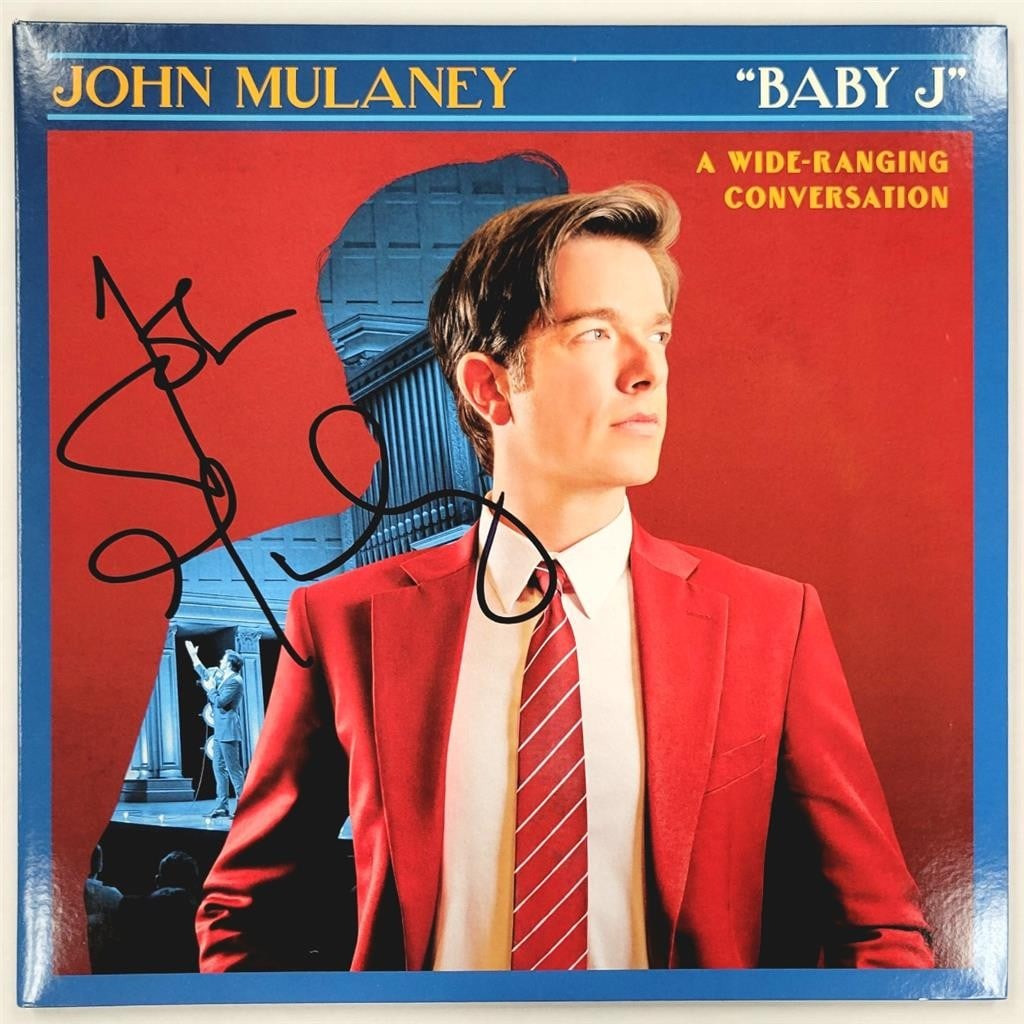 John Mulaney Signed Baby J Vinyl LP Beckett Authenticated (1 of 5)