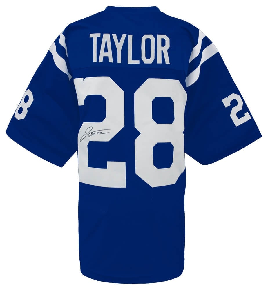 Autographed Blue Custom Jersey Jonathan Taylor (1 of 1)
