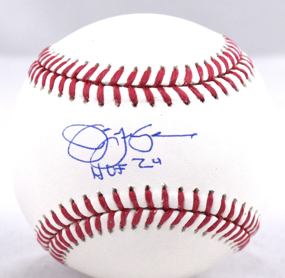 Jim Leyland Autographed Rawlings OML Baseball HOF Beckett Authenticated (1 of 3)