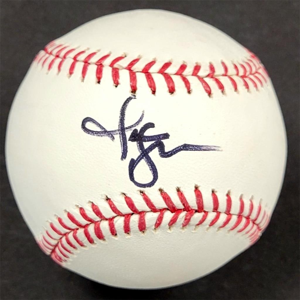 Jon Hamm autographed MLB baseball with JSA authentication (1 of 4)