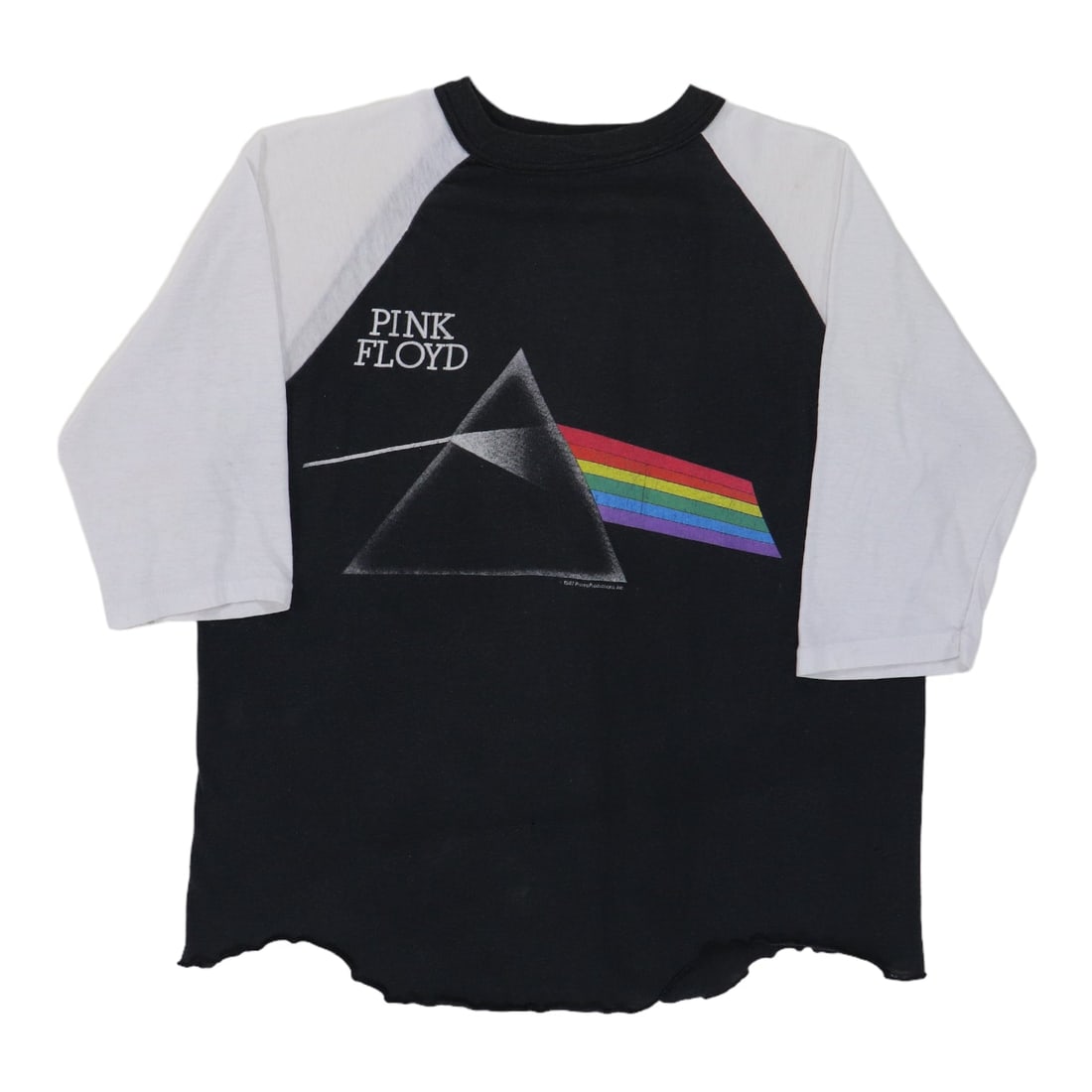 Vintage 1987 Pink Floyd Tour Jersey Shirt with Front and Back Graphics (1 of 8)