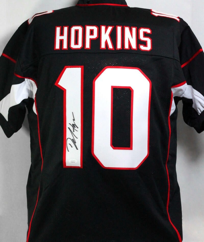 DeAndre Hopkins Signed Arizona Cardinals Black Jersey JSA Authenticated (1 of 6)