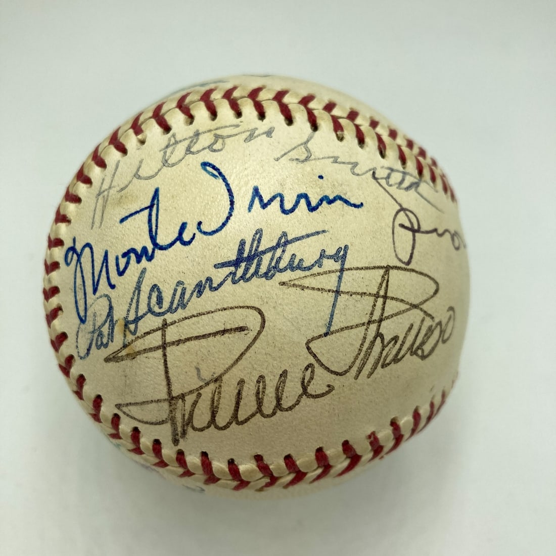 1982 Negro League Reunion Baseball Signed by Hilton Smith and Others PSA Beckett LOA (1 of 11)