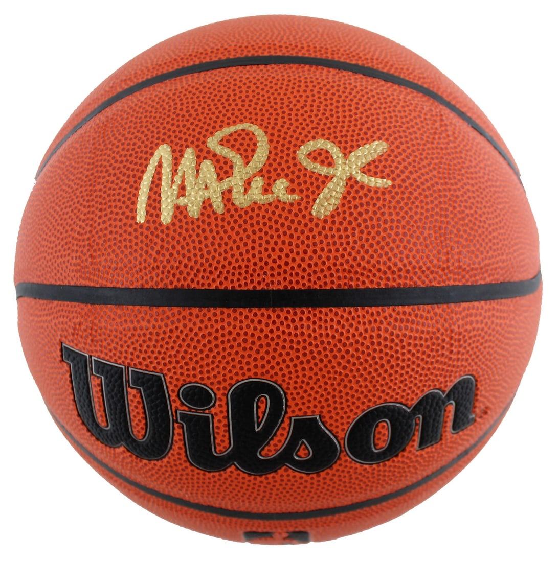 Magic Johnson Signed Lakers Basketball with BAS Authentication (1 of 3)