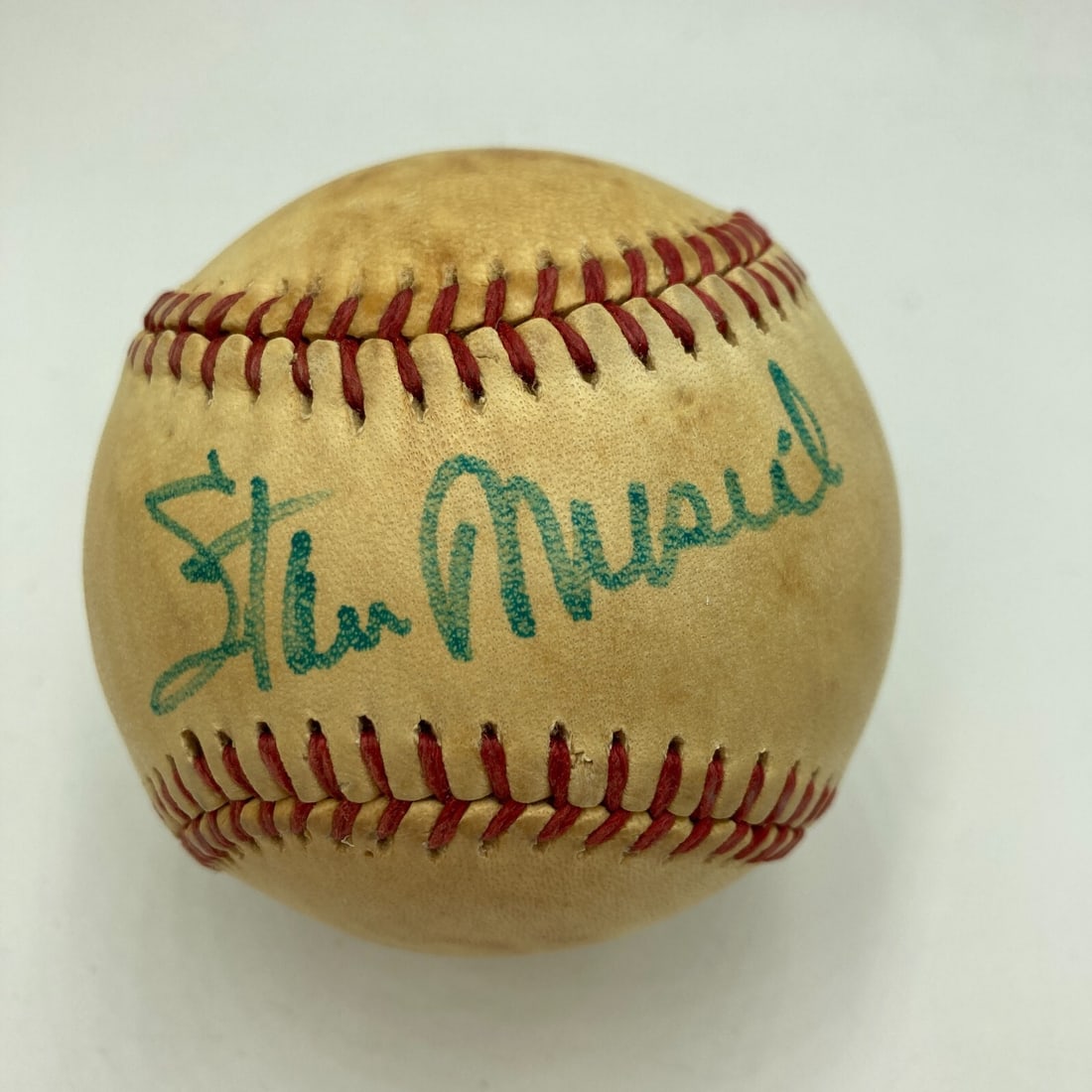 Stan Musial Signed Official National League Baseball with JSA COA (1 of 3)
