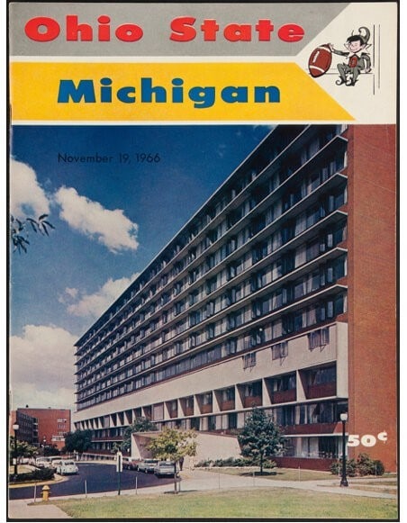 1966 Michigan vs Ohio State Football Program The Game Vintage: 1966 Michigan vs Ohio State Football Program The Game Vintage This offering features a vintage football program from the storied 11/19/1966 matchup between Michigan and Ohio State, part of their renow