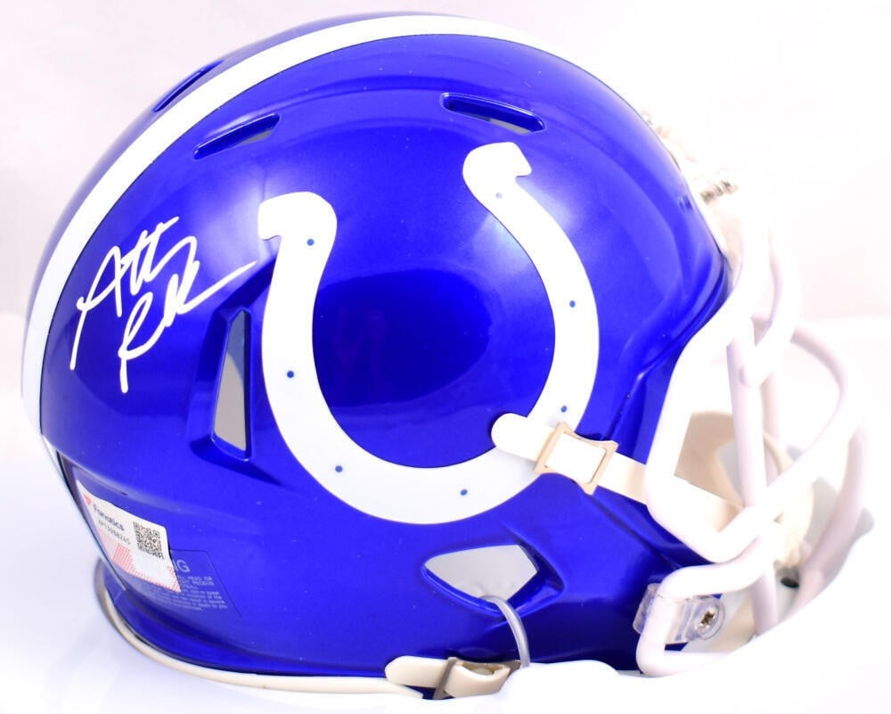 Anthony Richardson Signed Colts Mini Helmet with Fanatics Authentication (1 of 9)