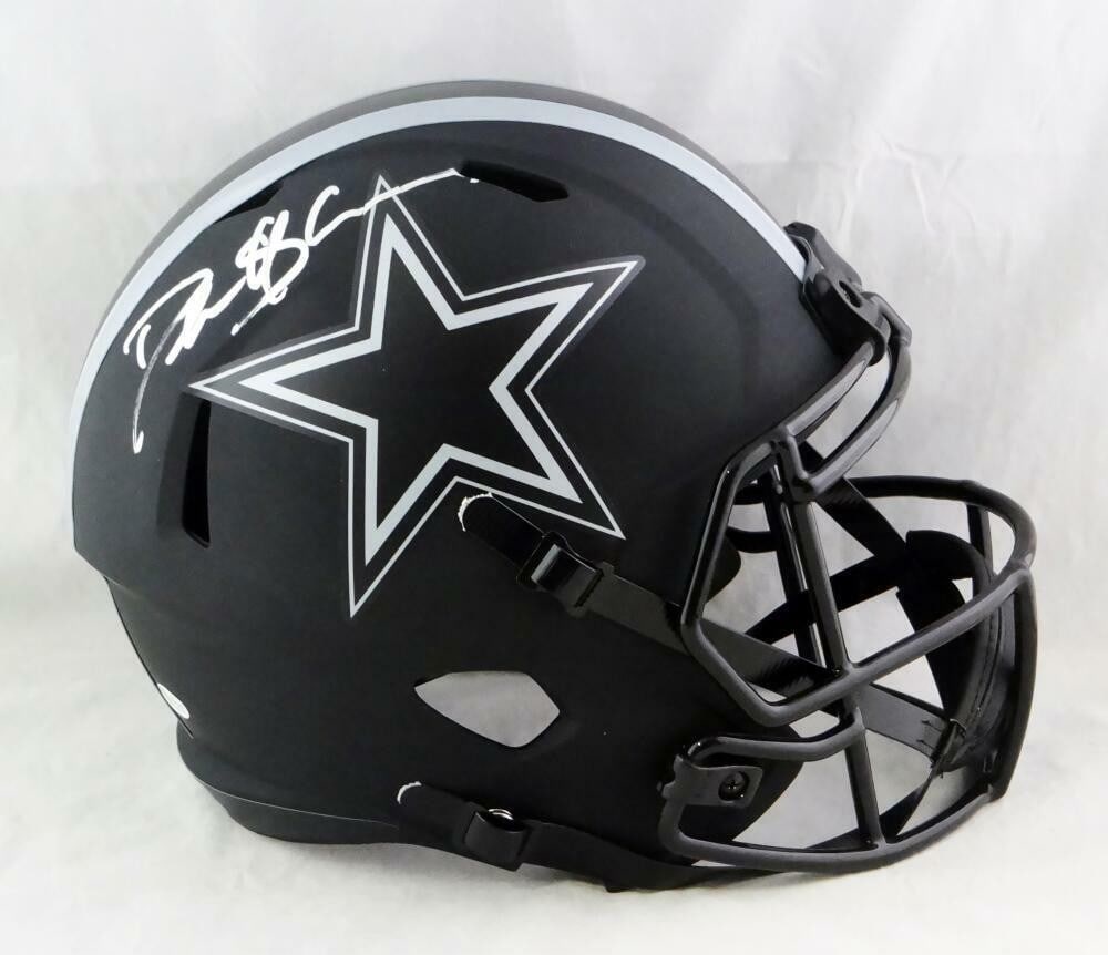 Dallas Cowboys Eclipse Speed Helmet Autographed by Deion Sanders Beckett Authenticated (1 of 6)