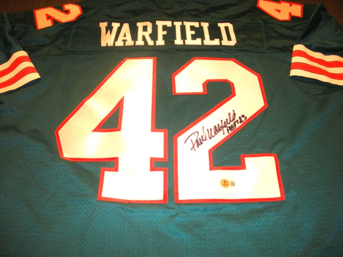 Paul Warfield Miami Dolphins Signed Proline Jersey Beckett Authenticated (1 of 1)