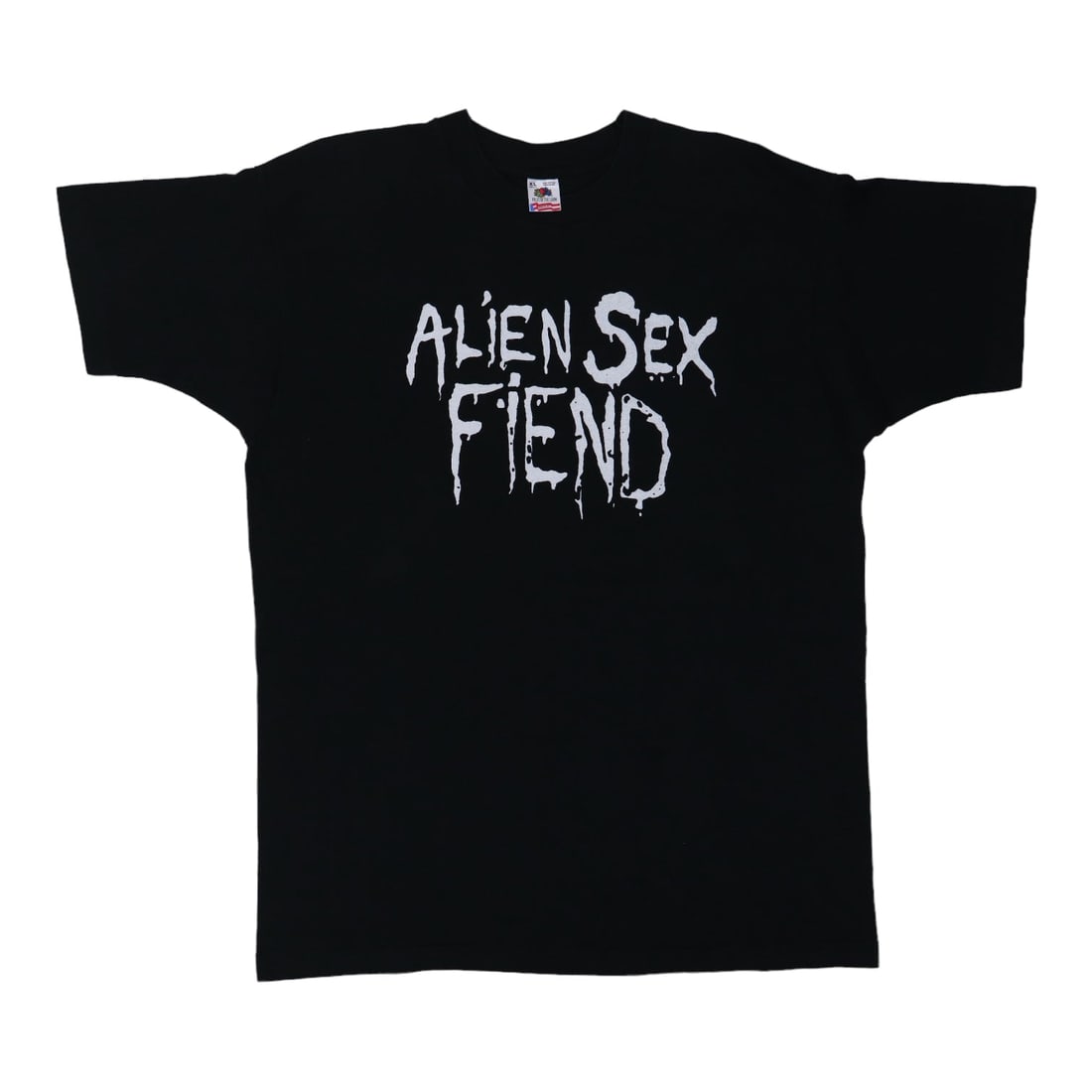 Vintage 1990s Alien Sex Fiend Black Cotton Extra Large Shirt (1 of 4)