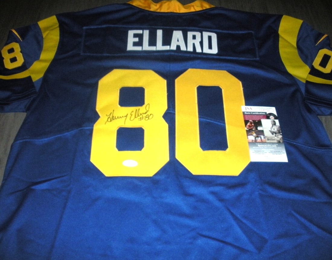 Henry Ellard Signed Los Angeles Rams Nike Jersey BAS Authenticated (1 of 2)