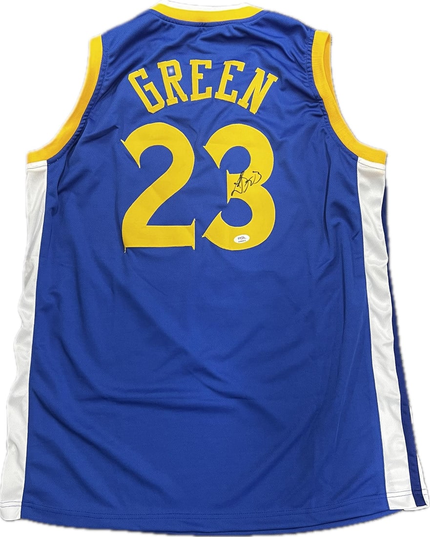 Draymond Green Autographed Jersey PSA/DNA Golden State Warriors (1 of 2)