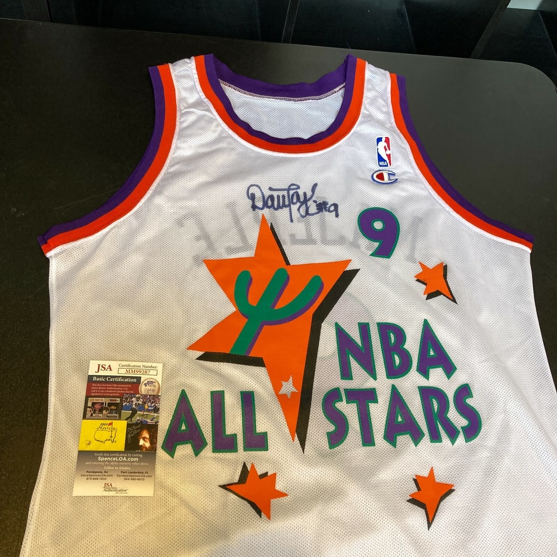 Dan Majerle Signed Authentic Phoenix Suns All-Star Jersey JSA COA: Dan Majerle Signed Authentic Phoenix Suns All-Star Jersey JSA COA This is an authentic Dan Majerle signed All Star Game jersey from the Phoenix Suns, perfect for any basketball enthusiast or collector