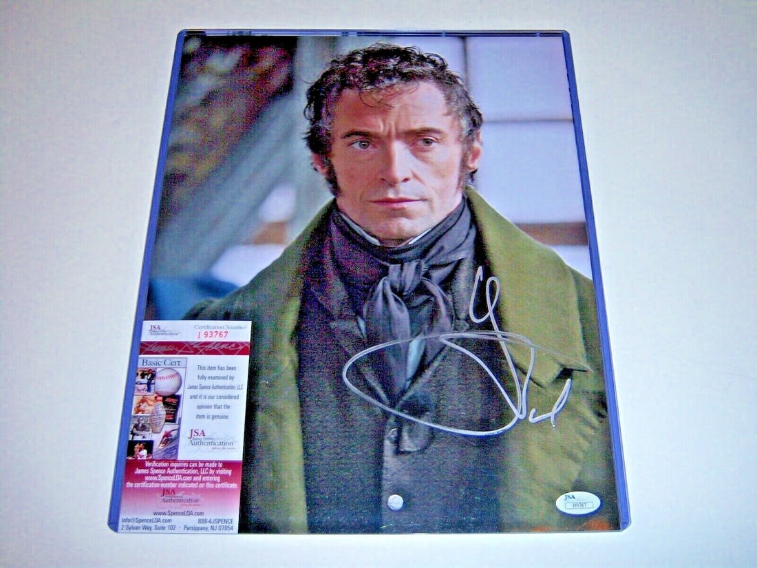 Hugh Jackman Signed 11x14 Photo JSA COA Wolverine Les Miserables (1 of 1)