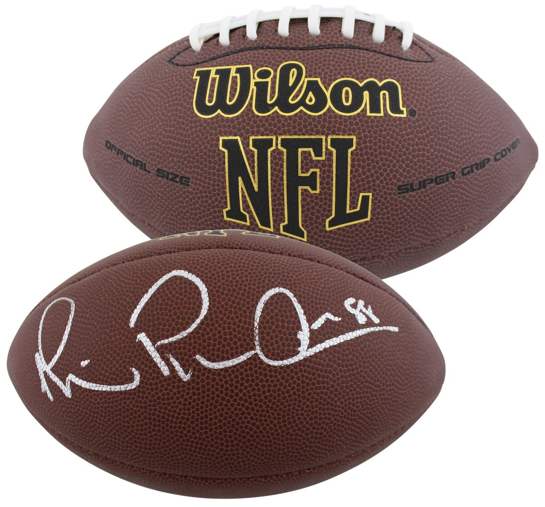 Michael Irvin Signed Dallas Cowboys Super Grip Football BAS Authenticated (1 of 4)
