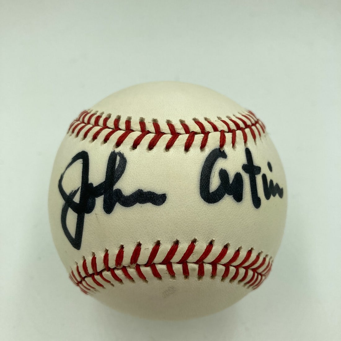 John Astin Signed Major League Baseball The Addams Family JSA COA: John Astin Signed Major League Baseball The Addams Family JSA COA This item features a signed Major League Baseball by John Astin, famed for his role in The Addams Family. The autograph comes with a J